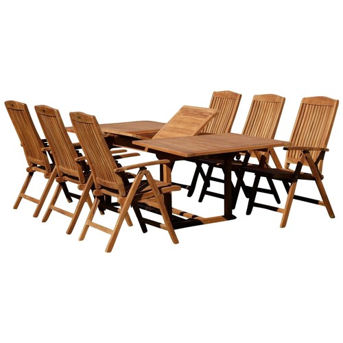 Echt teak gartengarnitur - echt,