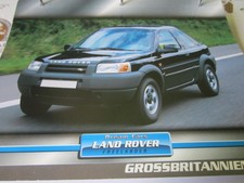 Dream Cars England 1 Rover Landrover Freelander 1998
