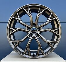 4x 19 Zoll Felgen FF Wheels FF02 Bronze für Audi TT TTS 8J A8 4E Q4 FZ S-Line