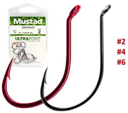 Mustad 10546np drop shot - mustad,