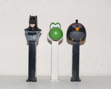3x PEZ-SPENDER: BATMAN, YOSHI