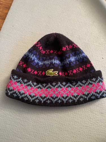 Lacoste mütze beanie wolle - lacoste,