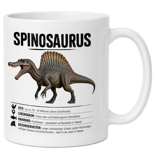 Lunalana spinosaurus tasse - spinosaurus,