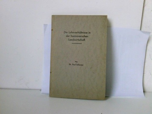 Die lohnverhältnisse der - die, in