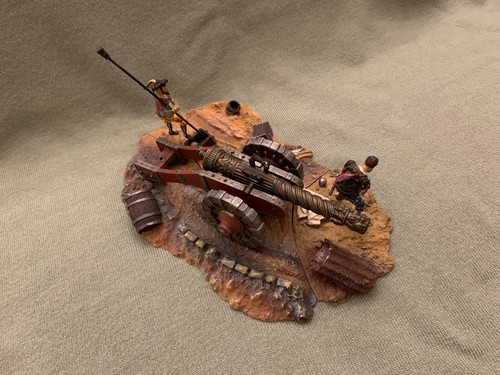 Diorama artillerie - diorama,