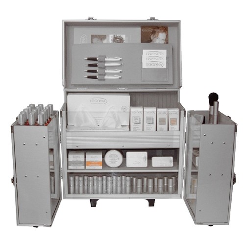 Alu trolley friseur kosmetik - alu,