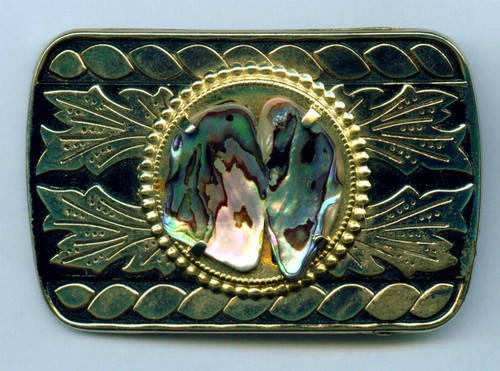 Gürtelschnalle buckle abalone - gürtelschnalle,