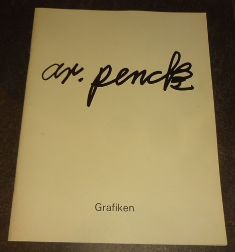 Penck grafiken buch - a.r.,