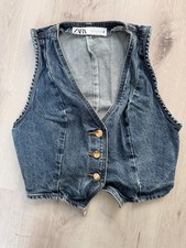 Jeans-Weste Gr. XS ZARA Mädchen Teens 