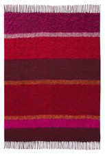 Plaid Mohair Look Crimson, mit