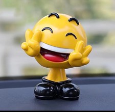 Smiley Ornament Wackel Figur