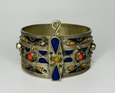 Antike Massive Fibula Armband Berber Kabyla Morocco Algerien 19 Jd. Top Zustand