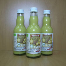 3x 200ml BIO Ingwer Saft 100%