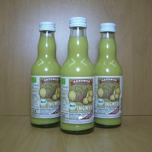 200ml bio ingwer saft 100 - 3x,