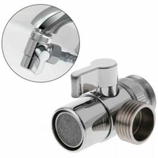 2-Wege-Umsteller T-Adapter Wasserhahn WC Bad Auslauf Ventil Armatur Intim Dusche