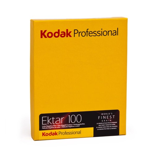 Kodak ektar 100 4x5 blatt - 100,