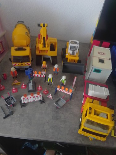 Playmobil baustelle set - playmobil,