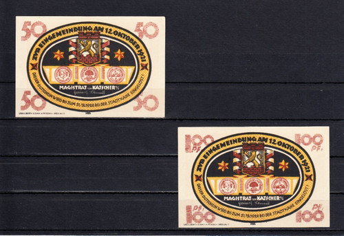 Katscher stadt 50 pfennig - stadt,,