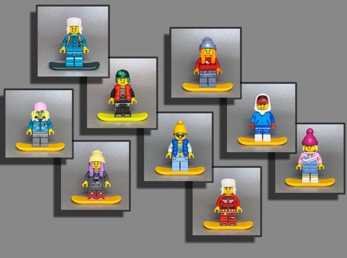 Lego figuren snowboarder - lego®,