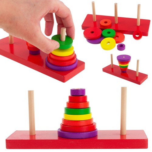 Ringpyramide bunter stapelturm - ringpyramide,