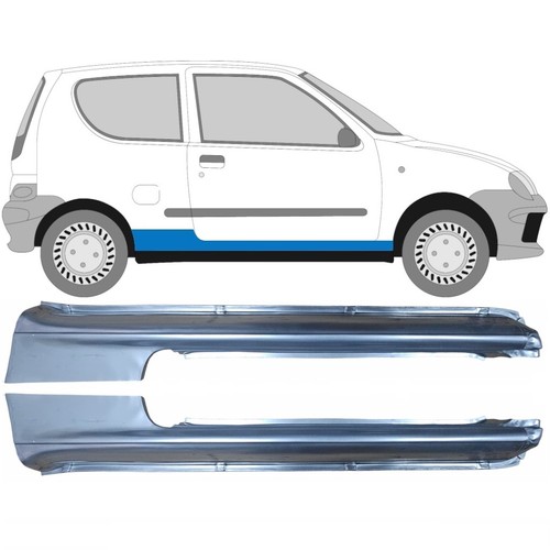 Für fiat seicento 1998 2009 - fiat, 1998-2009