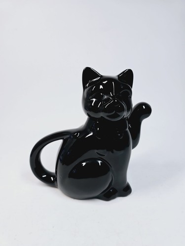 Vintage black cat - vintage, teekanne