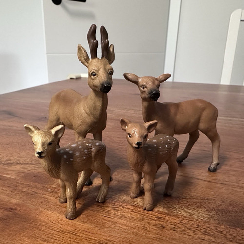 1995 schleich rehfamilie - 1995,