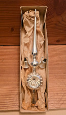 Alte Christbaum Weihnachtsbaum Spitze mit 2 Glocken Weihnachten Baumschmuck No1