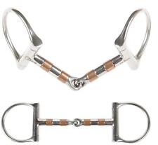 D-Trense D-Ringtrense Kupferrollen gebrochen 13 mm 11.5 /12.5/ 13.5cm gebiss bit