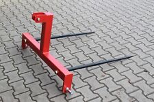 Ballengabel Ballentransportgabel 2 Zinken 1100 mm Kat 1/2 Dreipunktaufnahme