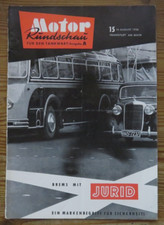 Motor Rundschau 15/56 Triumph Tessy,Versehrtenfahrzeuge,NSU-Hochleistungsmotoren