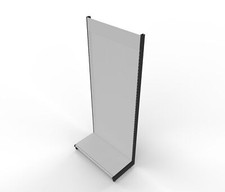 Wandregal Metallregal Supermarktregal 250x100 cm (HxB) Kioskregal Baumarktregal