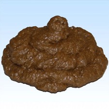 Großer Kackhaufen ekliger