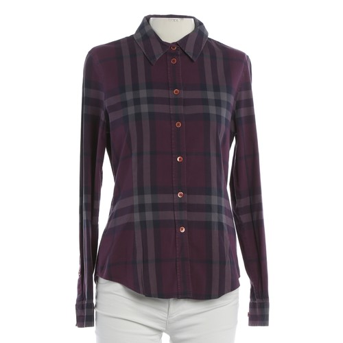 Burberry london bluse lila - london,