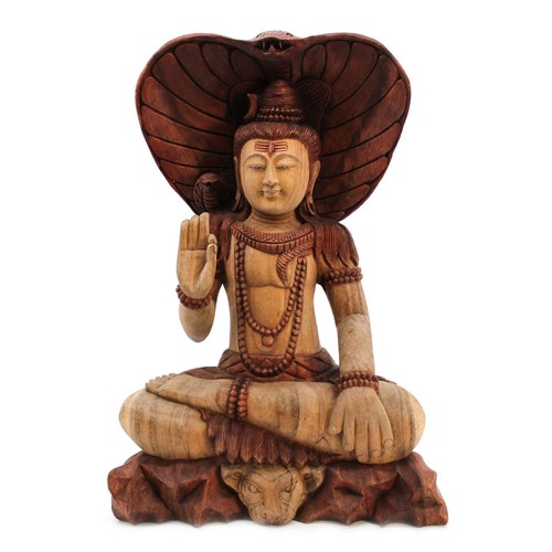 Statue figur suarholz 50cm - statue,