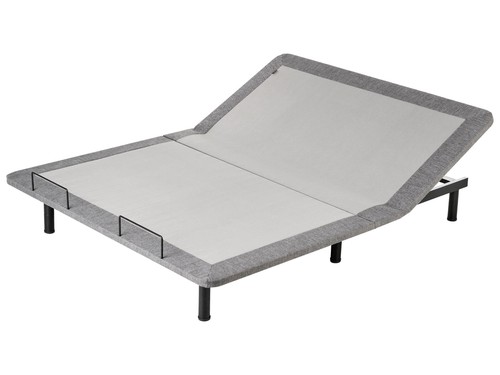 Lattenrost gepolstert grau