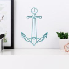 Kleinlaut 3D-Origami "Anker"