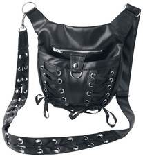 Poizen Industries Handtasche Damen Corset Bag schwarz Standard