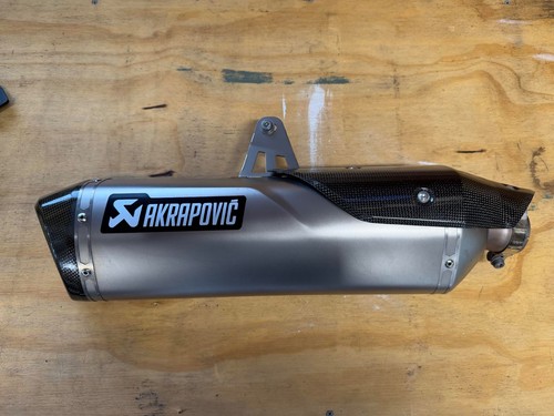 Akrapovic slip exhaust can - slip, on