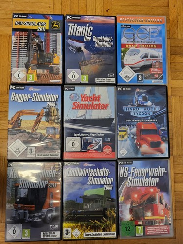 Simulator spiele paket 9 - spiele,
