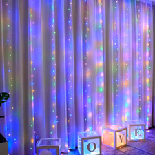 LED Eisregen Lichterkette