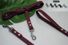Bullyzei Leine gummiert 20mm Bordeaux Schleppleine Hundesport Trainingsleine IGP