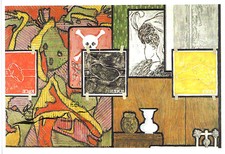 Postkarte - Jasper Johns