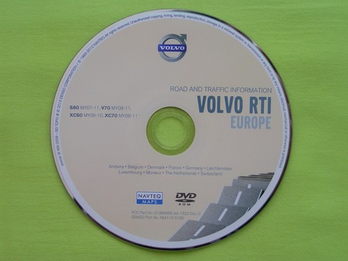 Volvo rti dvd navigation - dvd,