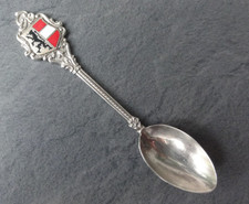 Kleines Löffelchen Kaffeelöffel Sammlerlöffel mit Wappen von Salzburg