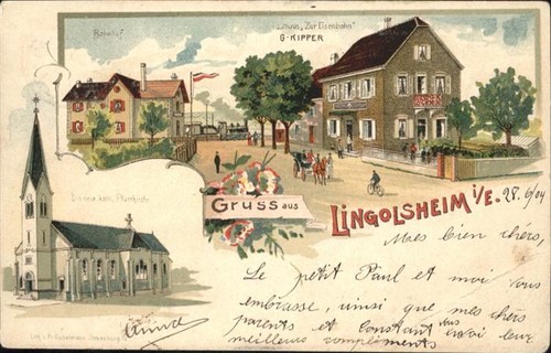 Lingolsheim bahnhof gasthaus - lingolsheim,