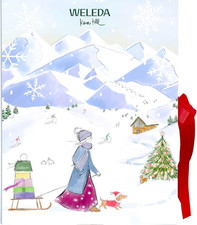 WELEDA Bio Adventskalender 2025 - Premium Naturkosmetik