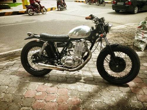 Alutank brat tank yamaha - yamaha, sr