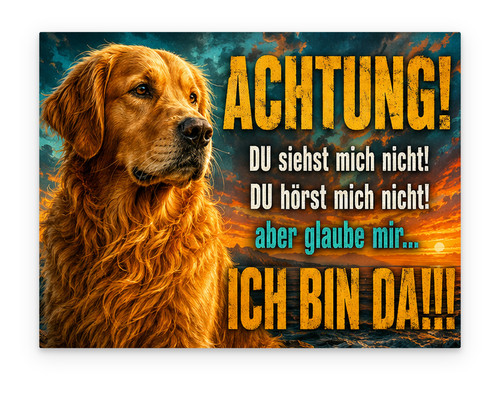 Achtung hund warnschild - achtung,