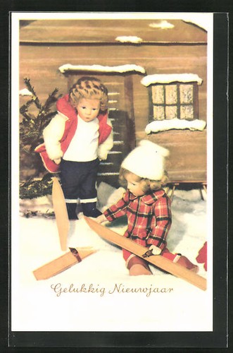 Käthe kruse puppe - ak, kruse-puppe